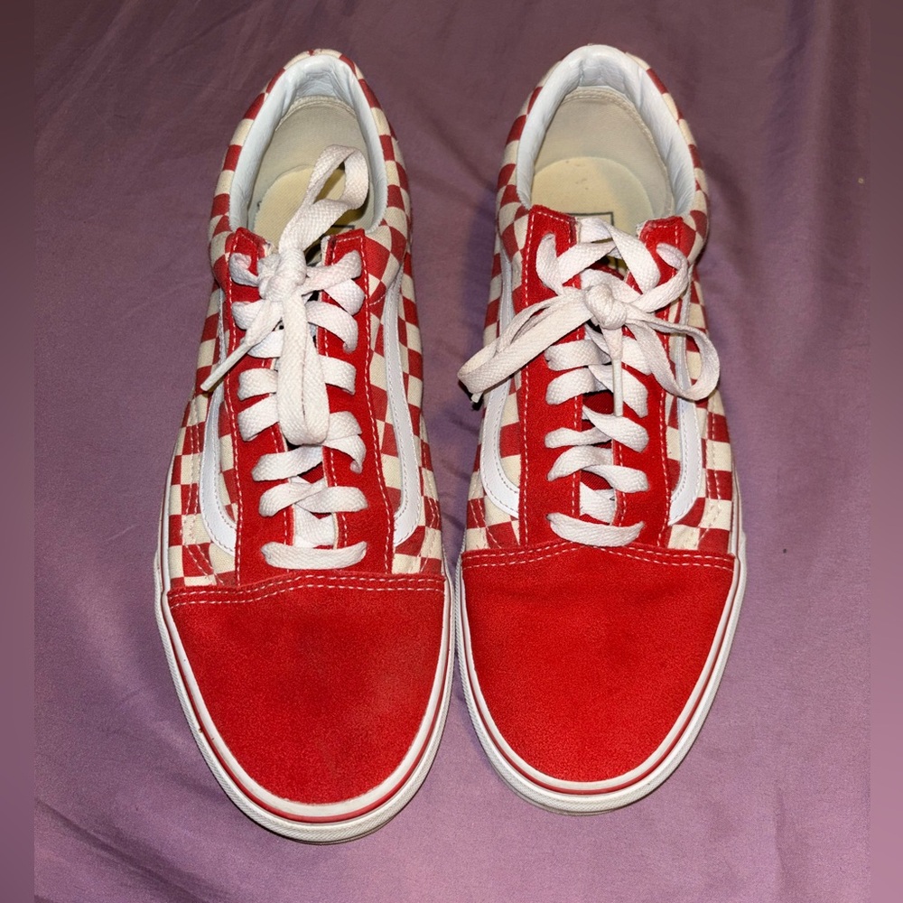 Red&White Checkered Vans